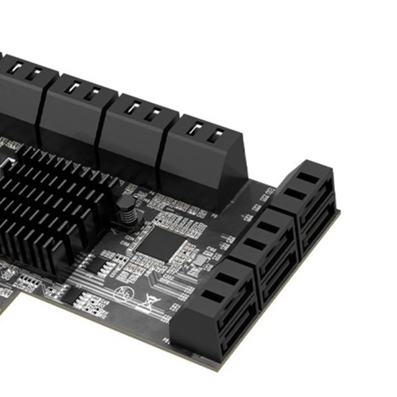 PCIe Adapteris, 16 Uostų X1 PCI X16-III Valdytojas Plėtimosi Kortelės Adapteris, Vaizdo plokštė Extender Nuotrauka 3