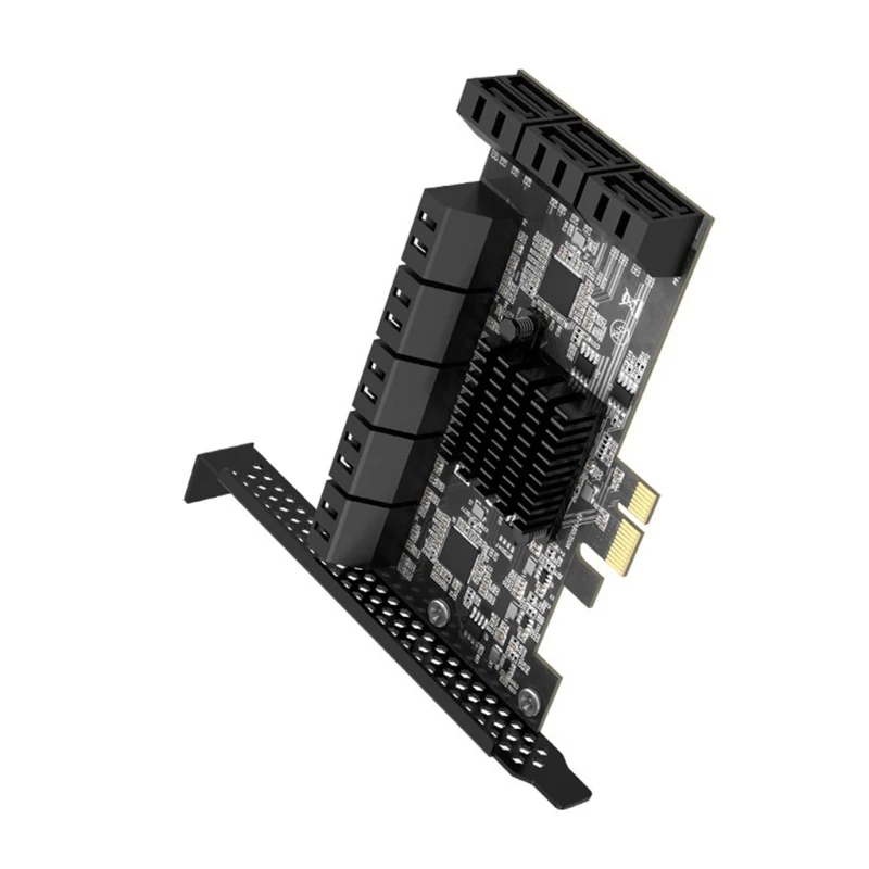 PCIe Adapteris, 16 Uostų X1 PCI X16-III Valdytojas Plėtimosi Kortelės Adapteris, Vaizdo plokštė Extender Nuotrauka 4