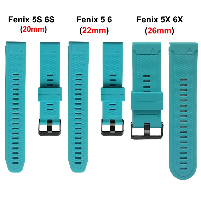 26mm 22mm Smart Watch Band Dirželiai Garmin Fenix 6 6S 6X 7 7X 5X 5 5S 