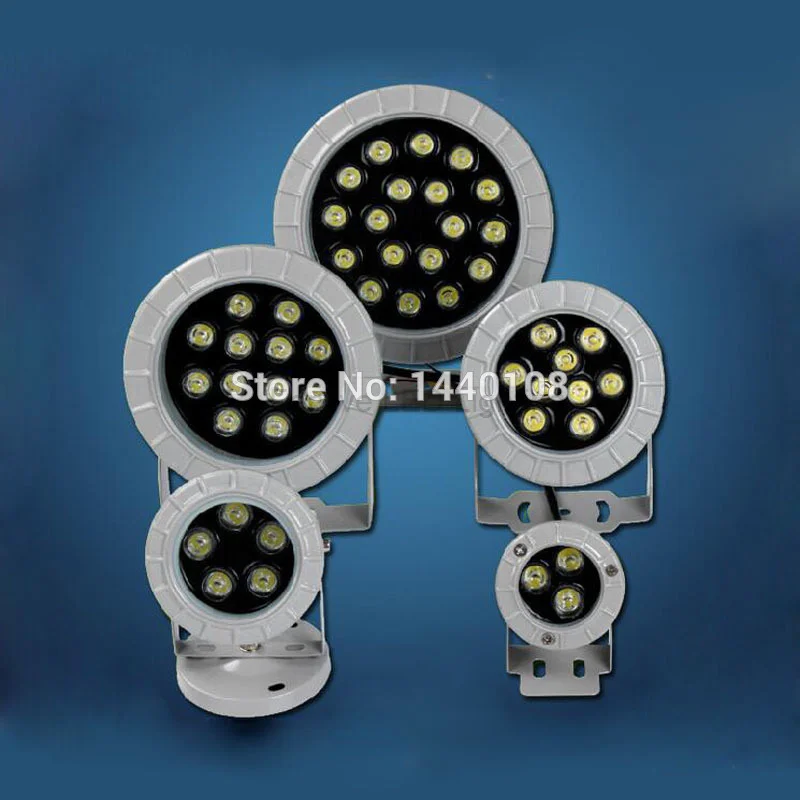 10vnt/daug 12w IP65 Vandeniui Prožektoriai Lauko Sodas, Kiemas, Veja Aikštėje Lieto Aliuminio Foco LED exterieur potvynių Vietoje Šviesos Nuotrauka 1