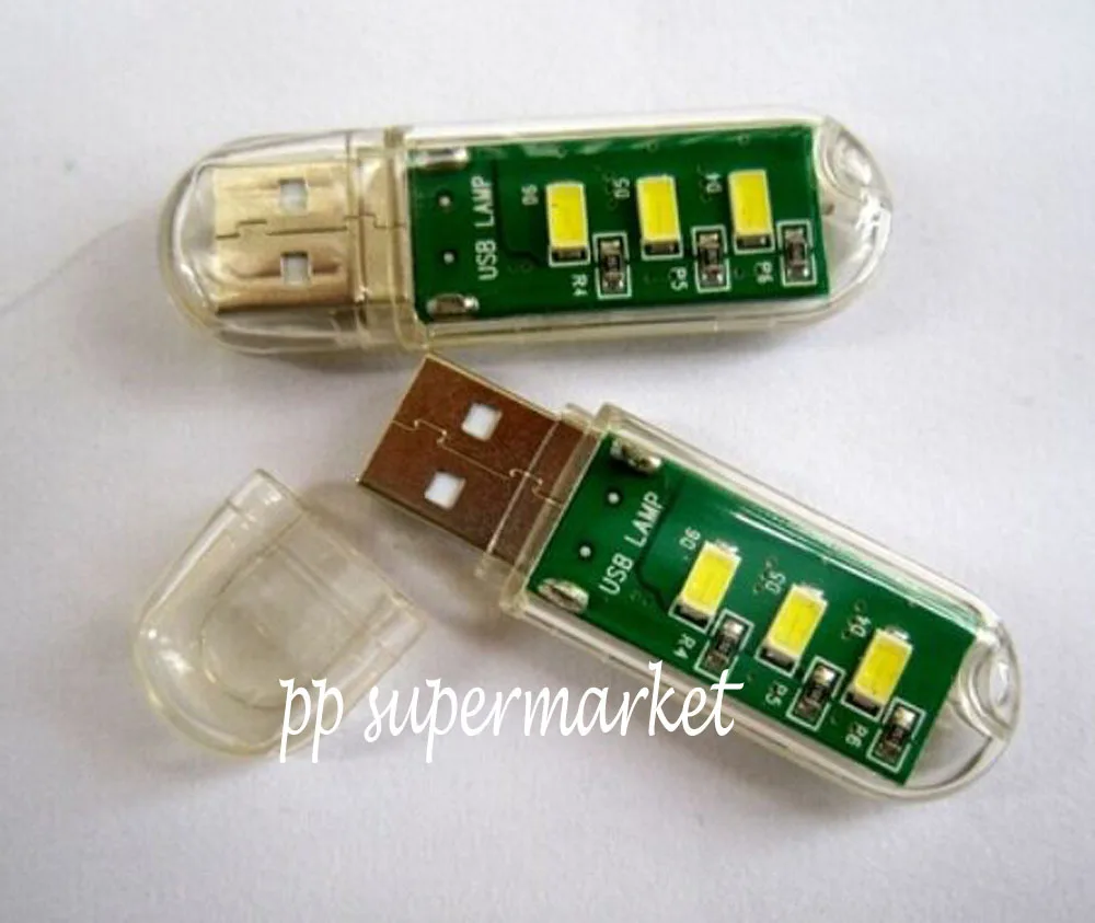 1pcs Mini LED Nakties Šviesos Nešiojamų 5V USB ŠVIESOS Kompiuteris nešiojamas maitinimo banko lempos Nuotrauka 1